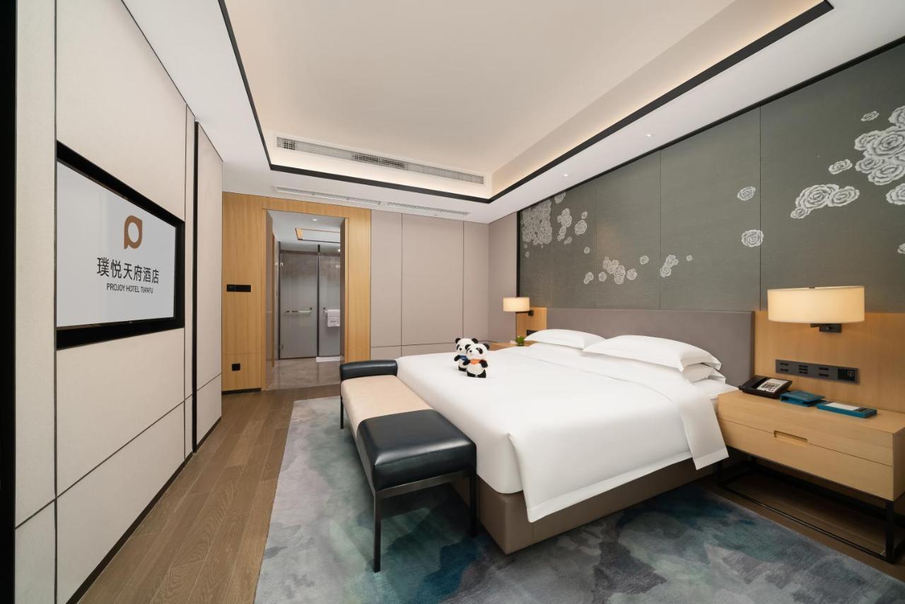 Projoy Hotel Tianfu Čcheng-tu Exteriér fotografie