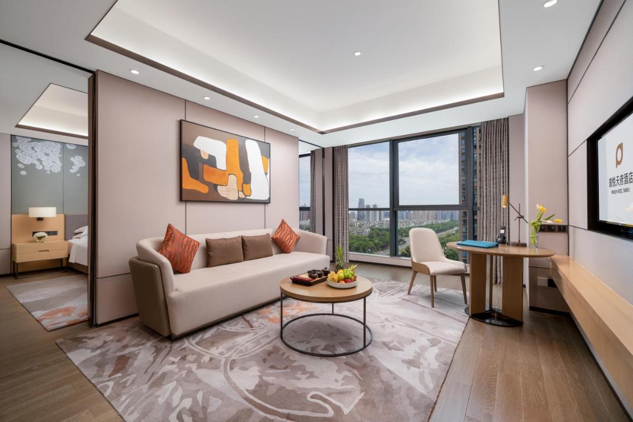 Projoy Hotel Tianfu Čcheng-tu Exteriér fotografie