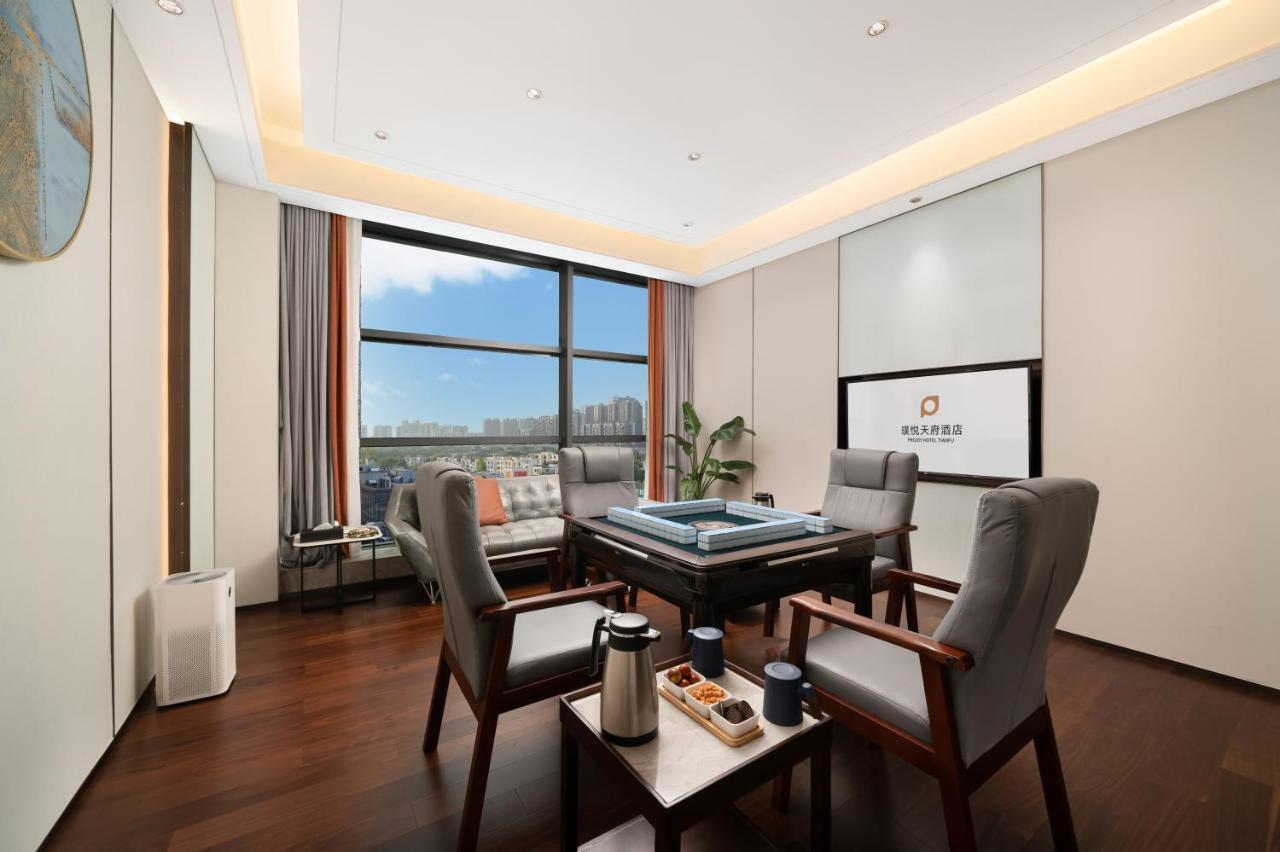 Projoy Hotel Tianfu Čcheng-tu Exteriér fotografie