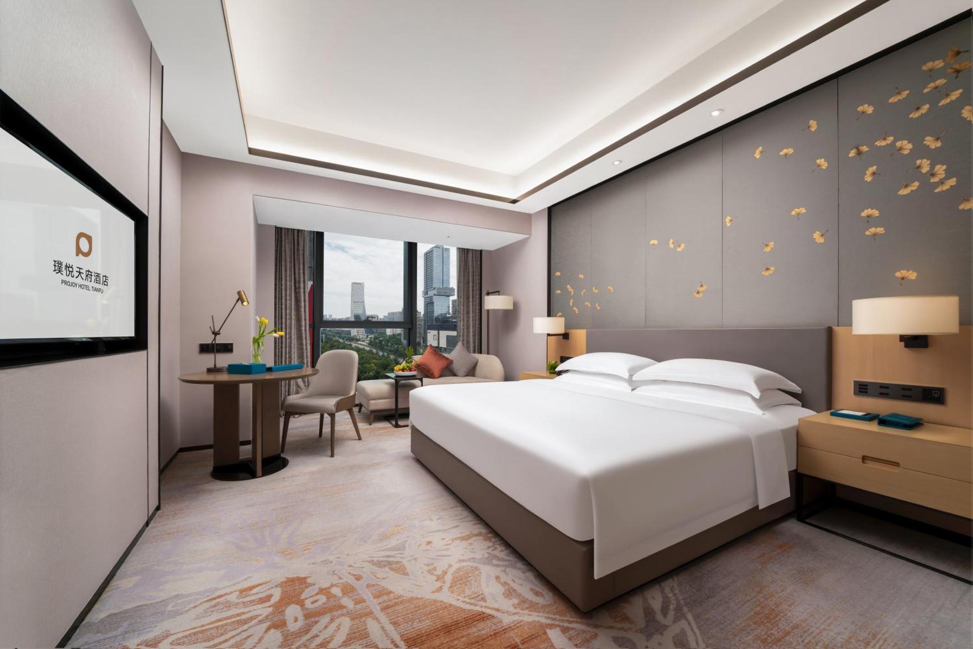 Projoy Hotel Tianfu Čcheng-tu Exteriér fotografie
