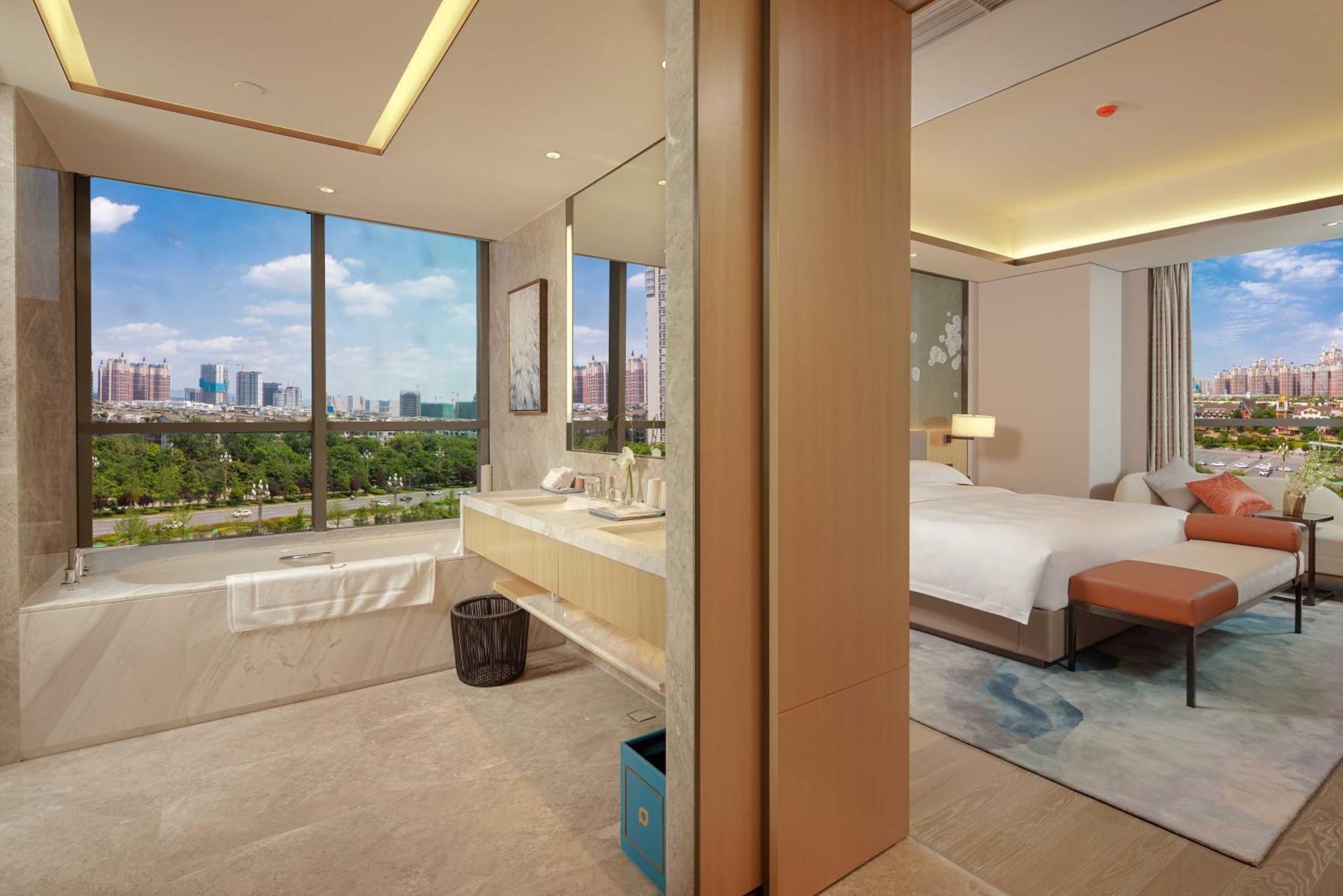 Projoy Hotel Tianfu Čcheng-tu Exteriér fotografie