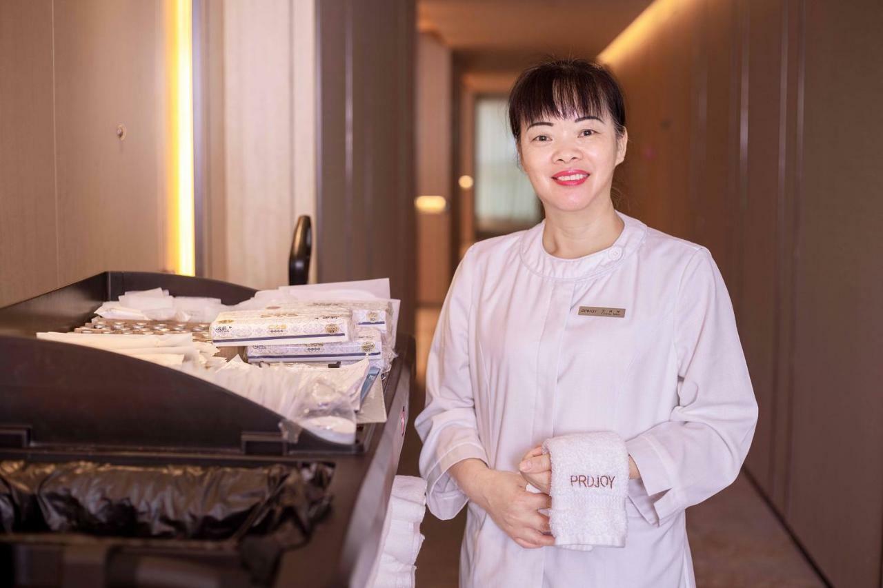Projoy Hotel Tianfu Čcheng-tu Exteriér fotografie